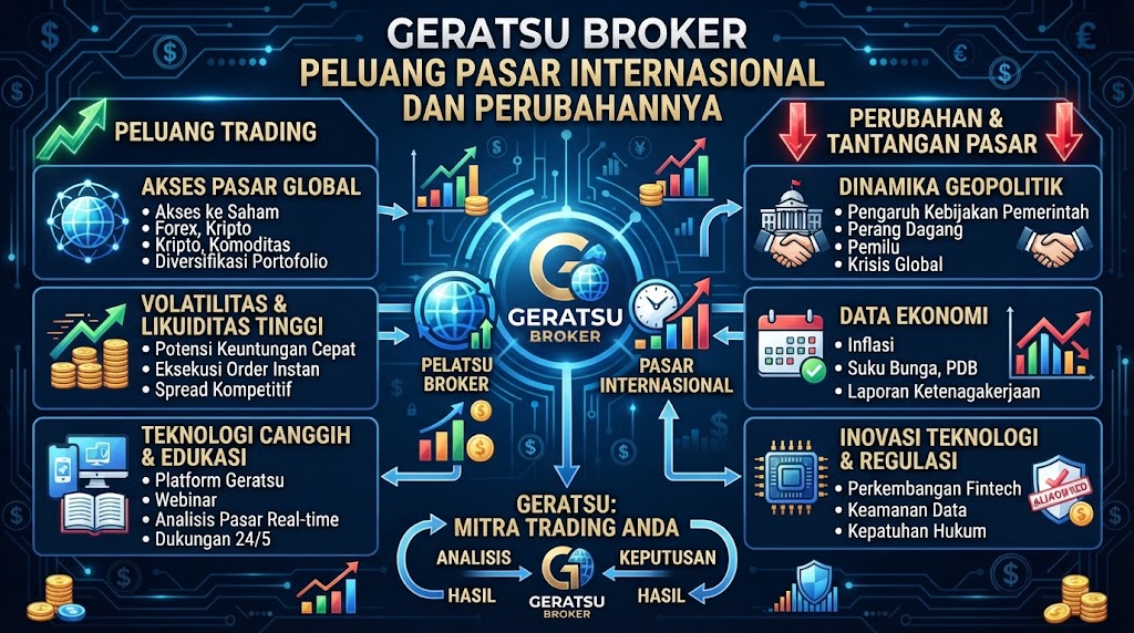 Geratsu Broker Peluang Pasar Internasional dan Perubahannya